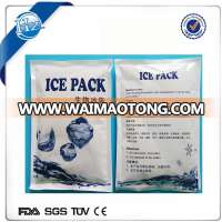 Reusable plastic ice pack for beer