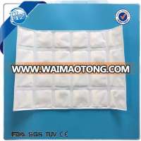 food shipment multicubes dry ice pack absorbing water freeze ice sheets