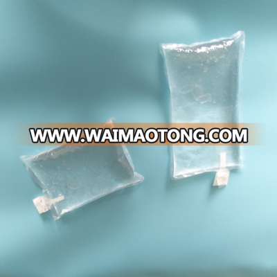 Custom coolant jelly injecting water ice pack resuable for travel