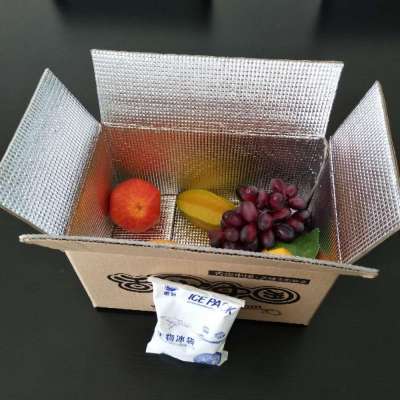 aluminum foil cardboard boxes for packing foil Lined Refrigerator Corrugated Carton